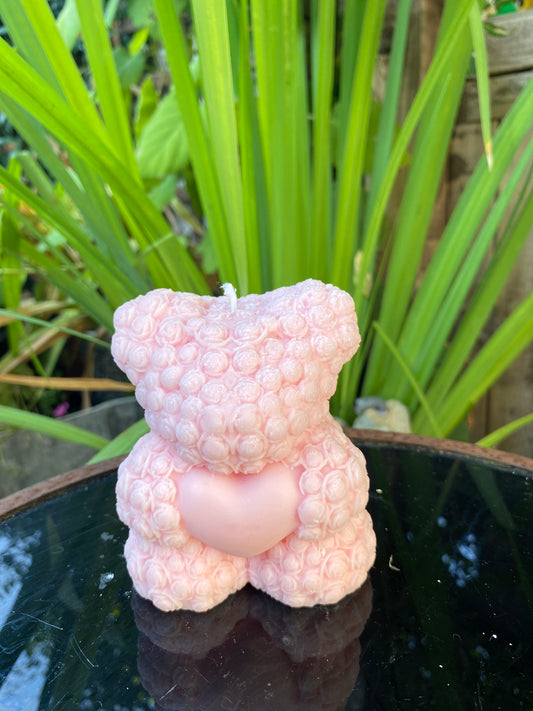 Teddy Bear Candle